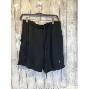 Nice Laundry Men's Black Drawstring Athletic Shorts w/ Pocket Size Extra Large